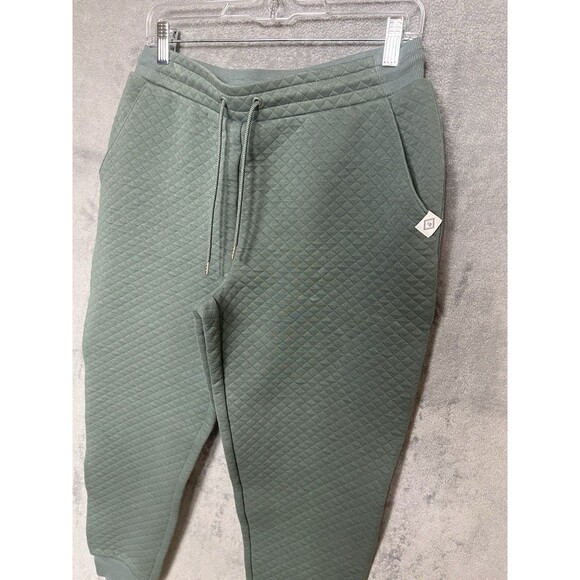Vera Bradley Sage Green Quilted Joggers Medium M - Picture 6 of 16